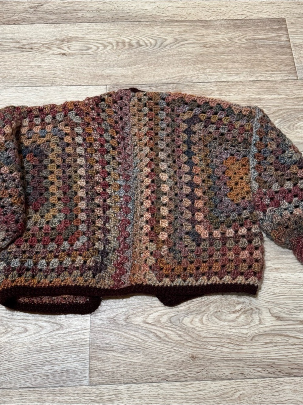 Handmade crochet cardigan size S - Picture 2 of 8